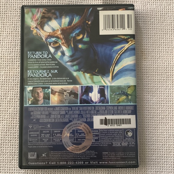 2for$15 bucks bundle DVD Avatar gently used - Picture 2 of 2